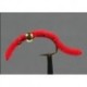Nymphs Pure San Juan Worm Bead Head Red side $2.34