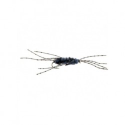 Nymphs Pure rubberleg stonefly gray $2.34