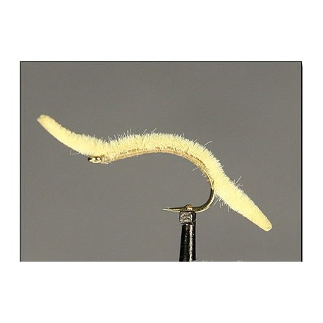 Nymphs Pure San Juan Worm Tan Side $2.34