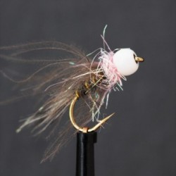 Nymphs Pure white hot head glister collar bug pink thorax nymph $2.34