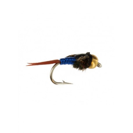 Nymphs Pure beadhead copper john blue $2.34