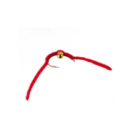 Nymphs Pure beadhead san juan red $2.34