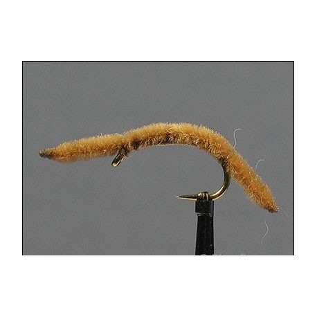 Nymphs Pure San Juan Worm Brown side $2.34