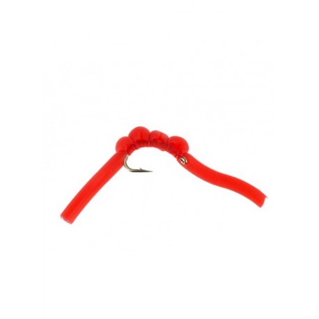 Nymphs Pure squirmy wormy red $2.34