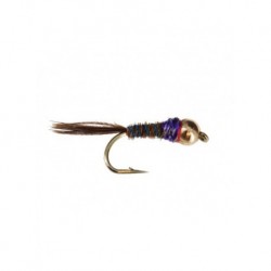 Nymphs Pure beadhead tungsten frenchie purple $2.34