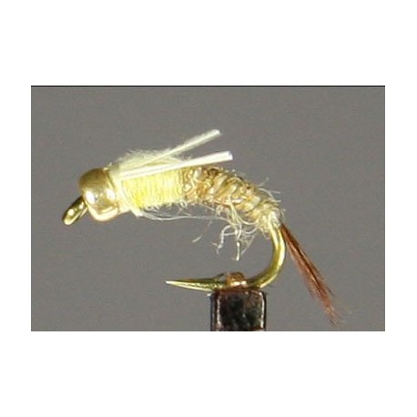 Nymphs Pure Barr Emerger Bead Head Pale Morning Dun Side $2.34