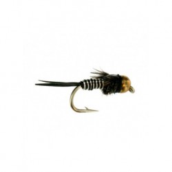 Nymphs Pure beadhead copper john zebra $2.34