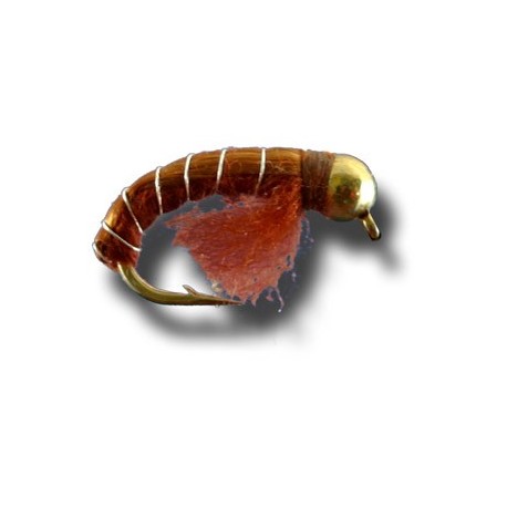 Nymphs Pure Tungsten BH Czech Nymph Brown $2.34