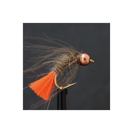 Nymphs Pure copper flood bug tungsten nymph $2.34