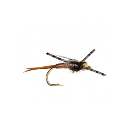 Nymphs Pure beadhead copper prince $2.34