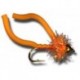 Nymphs Pure BH Squiggly Legs FL Orange $2.34