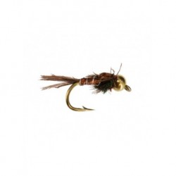 Nymphs Pure beadhead lightning bug brown $2.34