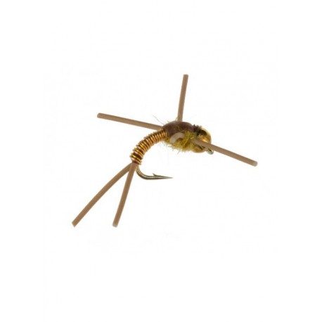 Nymphs Pure beadhead golden wire stonefly $2.34