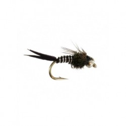 Nymphs Pure beadhead copper john zebra silver bead $2.34