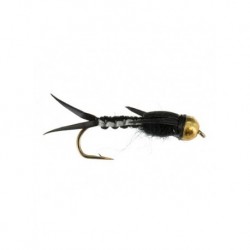 Nymphs Pure beadhead woven stonefly black $2.34