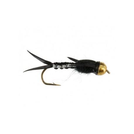 Nymphs Pure beadhead woven stonefly black $2.34