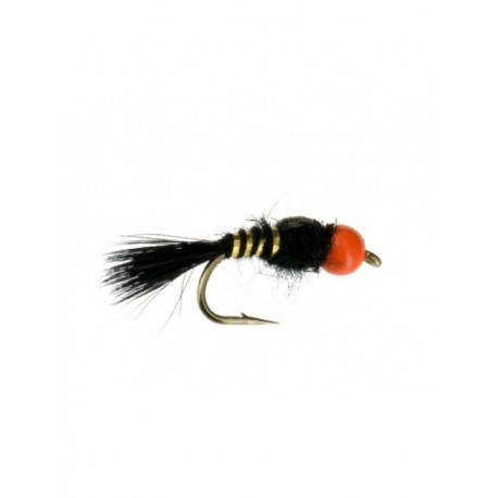 Nymphs Pure beadhead firebead hares ear black $2.34