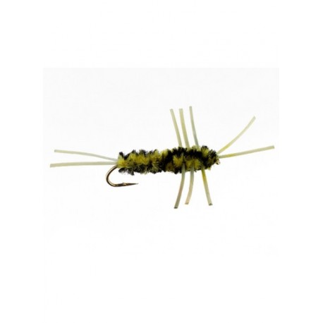 Nymphs Pure the turd black and yellow $2.34
