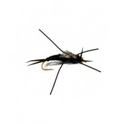 Nymphs Pure beadhead kaufmann rubberleg stonefly black $2.34