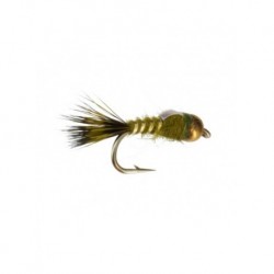 Nymphs Pure beadhead flashback hares ear olive $2.34