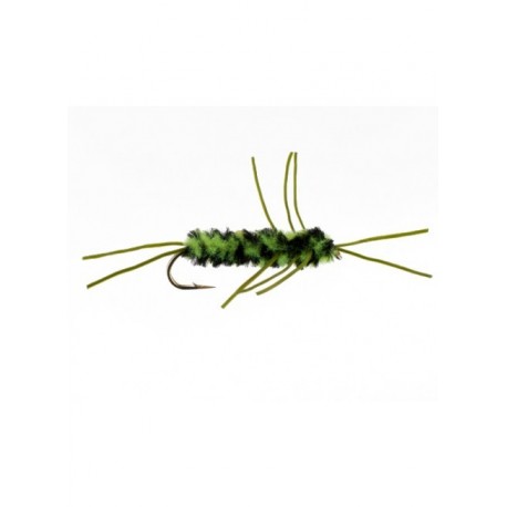 Nymphs Pure the turd green and black $2.34