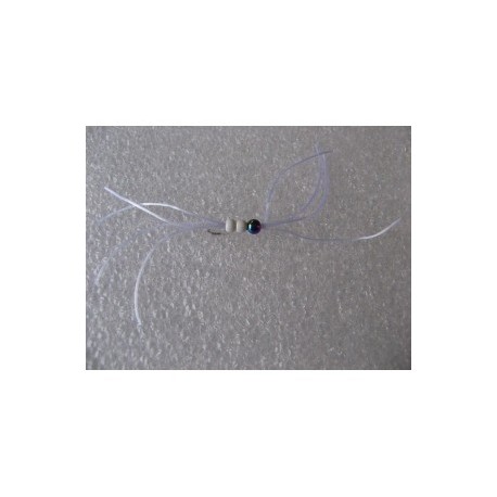 Nymphs Pure uv white crazy rainbow b w $2.34