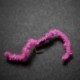 Nymphs Pure pink black uv fritz chewing gum worm $2.34