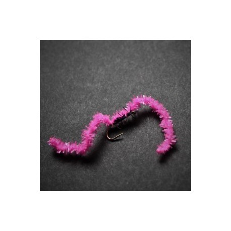 Nymphs Pure pink black uv fritz chewing gum worm $2.34