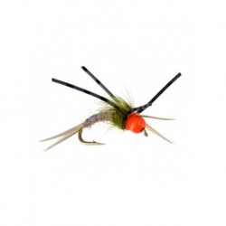 Nymphs Pure beadhead wildfire light $2.34