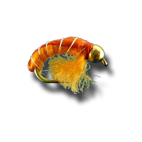 Nymphs Pure Tungsten BH Czech Nymph Orange $2.34