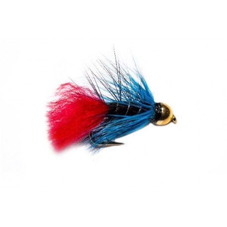 Nymphs Pure Blue Zulu Goldhead Fish Fishing Flies $2.34