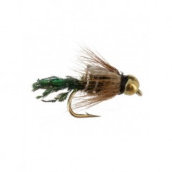 Nymphs Pure beadhead zug bug $2.34