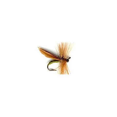 Dries cinnamon sedge caddis button $2.34