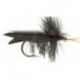 Dries black horned caddis button $2.34