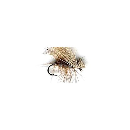 Dries gray elk hair caddis button $2.34