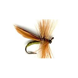 Dries cinnamon sedge caddis button $2.34