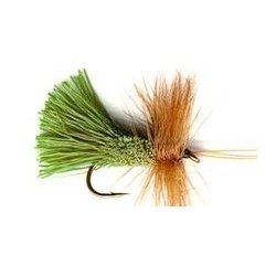 Dries green goddards caddis button $2.34