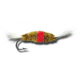 Dries Bomber Olive And Red Steelhead Fly $2.34