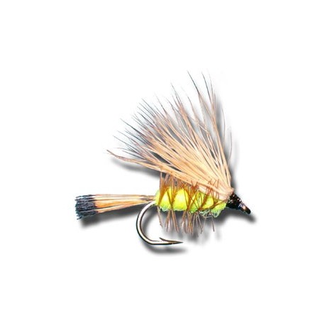 Dries Palmered Caddis Yellow $2.34