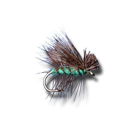Dries Elk Hair Caddis Bright Green $2.34