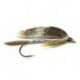 Streamers silver march brown button $2.64