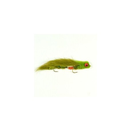 Streamers Red Eyed Sculpin Articulated  Olive $2.64