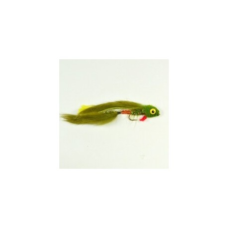 Streamers Butt Monkey Articulated  Olive $2.64