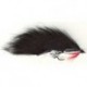 Streamers black zonker button $2.64
