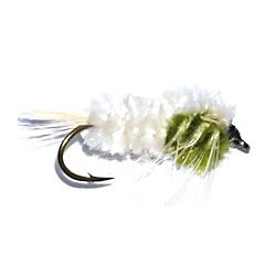 Streamers white olive montana button $2.64