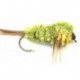 Streamers olive yellow montana button $2.64