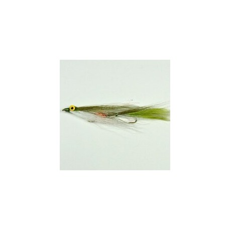 Streamers Double Deceiver  Olive White $2.64