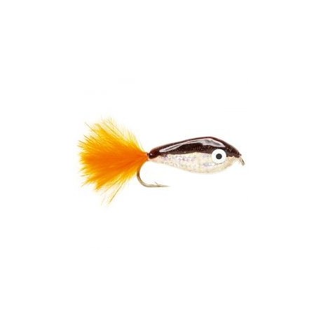 Streamers Epoxy Minnow  Pearl Orange Tail $2.64