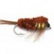 Streamers brown yellow montana button $2.64