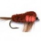 Streamers brown ornage montana button $2.64